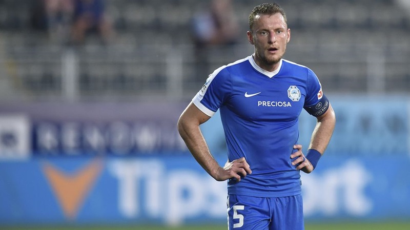 Coufal trong đội hình thi đấu của Liberec