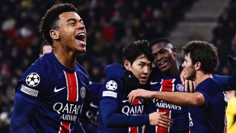 Paris Saint-Germain ăn mừng bàn thắng