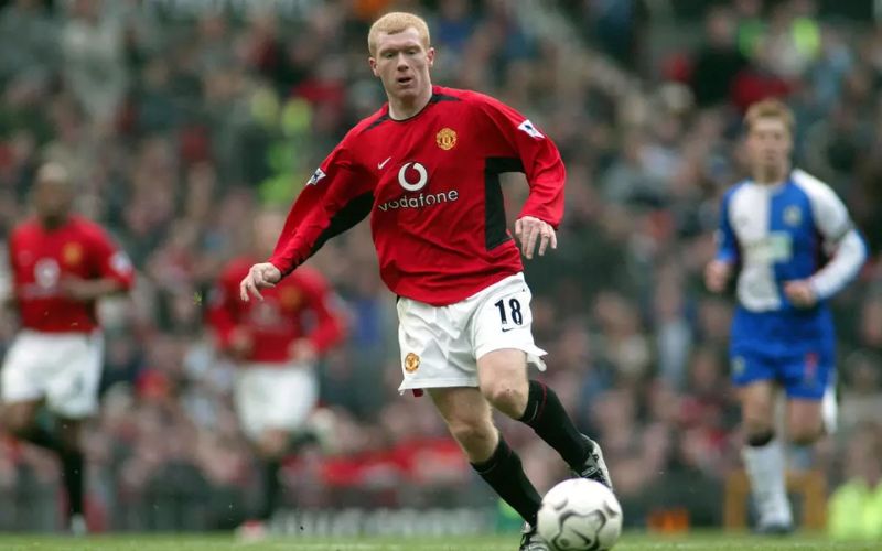 Paul Scholes rực sáng từ lò đào tạo Manchester United