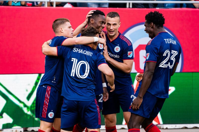 Chicago Fire ăn mừng chiến thắng