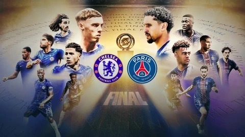 Trận cầu đỉnh cao giữa Chelsea và PSG do HLV Luis Enrique dẫn dắt 