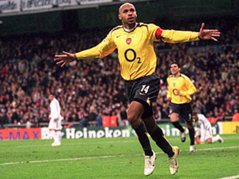 Thierry Henry là tiền đạo vĩ đại đội tuyển Pháp 